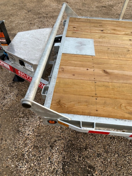 New 2026 Canada Trailers 20 ft Galvanized Tilt Trailer GVWR: 9,900 LBS