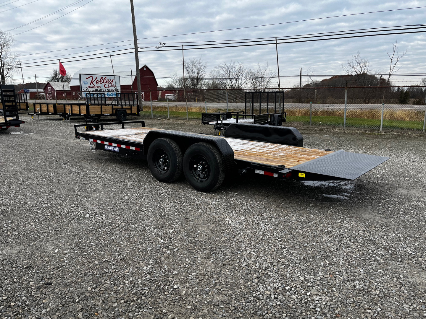 New 2026 Sure-Trac 7x16+4 14K Tilt Equipment Trailer