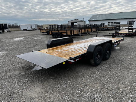 New 2026 Sure-Trac 7x16+4 14K Tilt Equipment Trailer