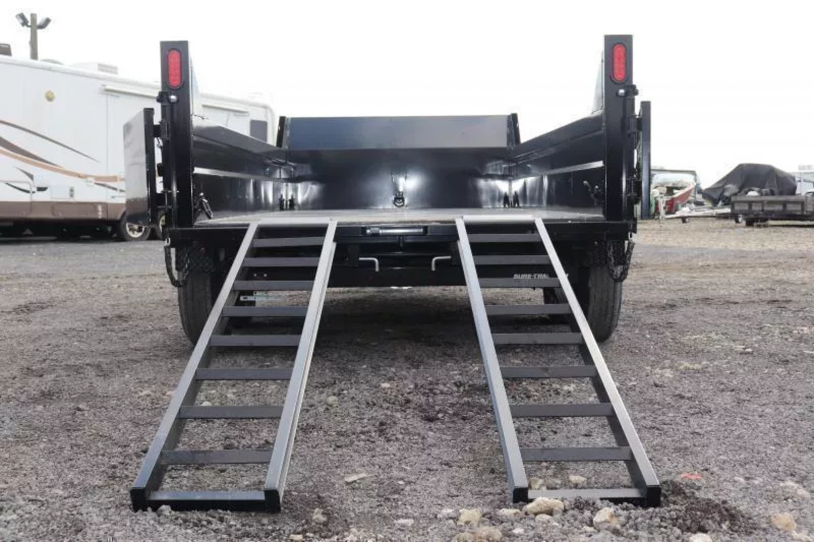 New 2026 Sure-Trac 72"x12 10K Telescopic Dump Trailer