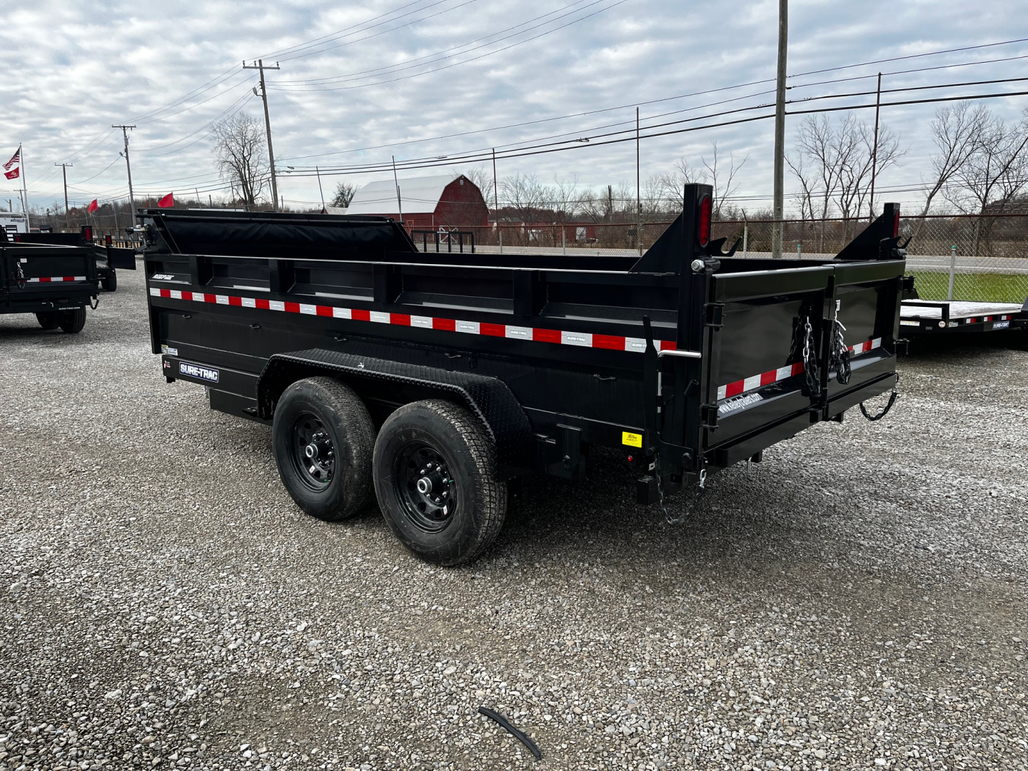 New 2026 Sure-Trac 82x14 14K Telescopic Dump Trailer