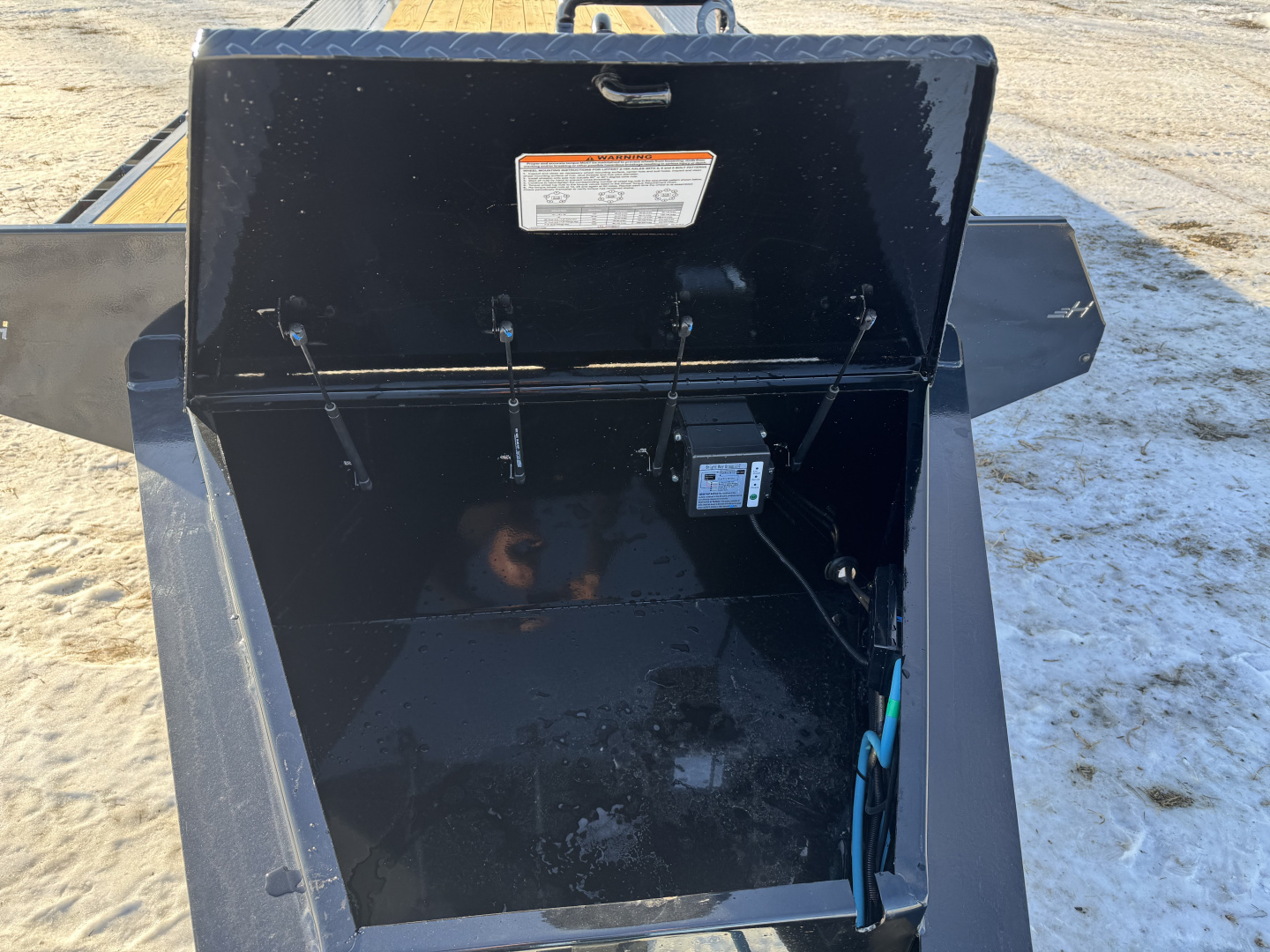 New 2026 Horizon Trailers FTZ 102" x 24' DeckOver Trailer W/Mountain Ramps 21,000lbs GVWR Deckover Trailer