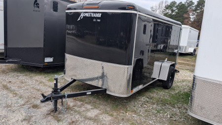 New 2026 Homesteader Trailer 23709 6X12 BLK SA Cargo / Enclosed Trailer