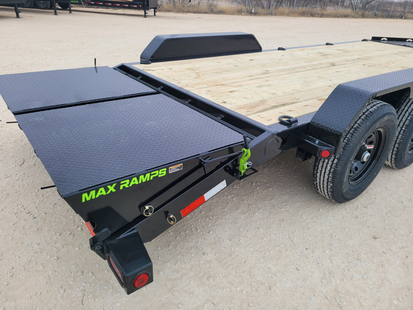 New 2026 Load Trail 14K 20' Skidster w/ Max Ramps and Toolbox Flush
