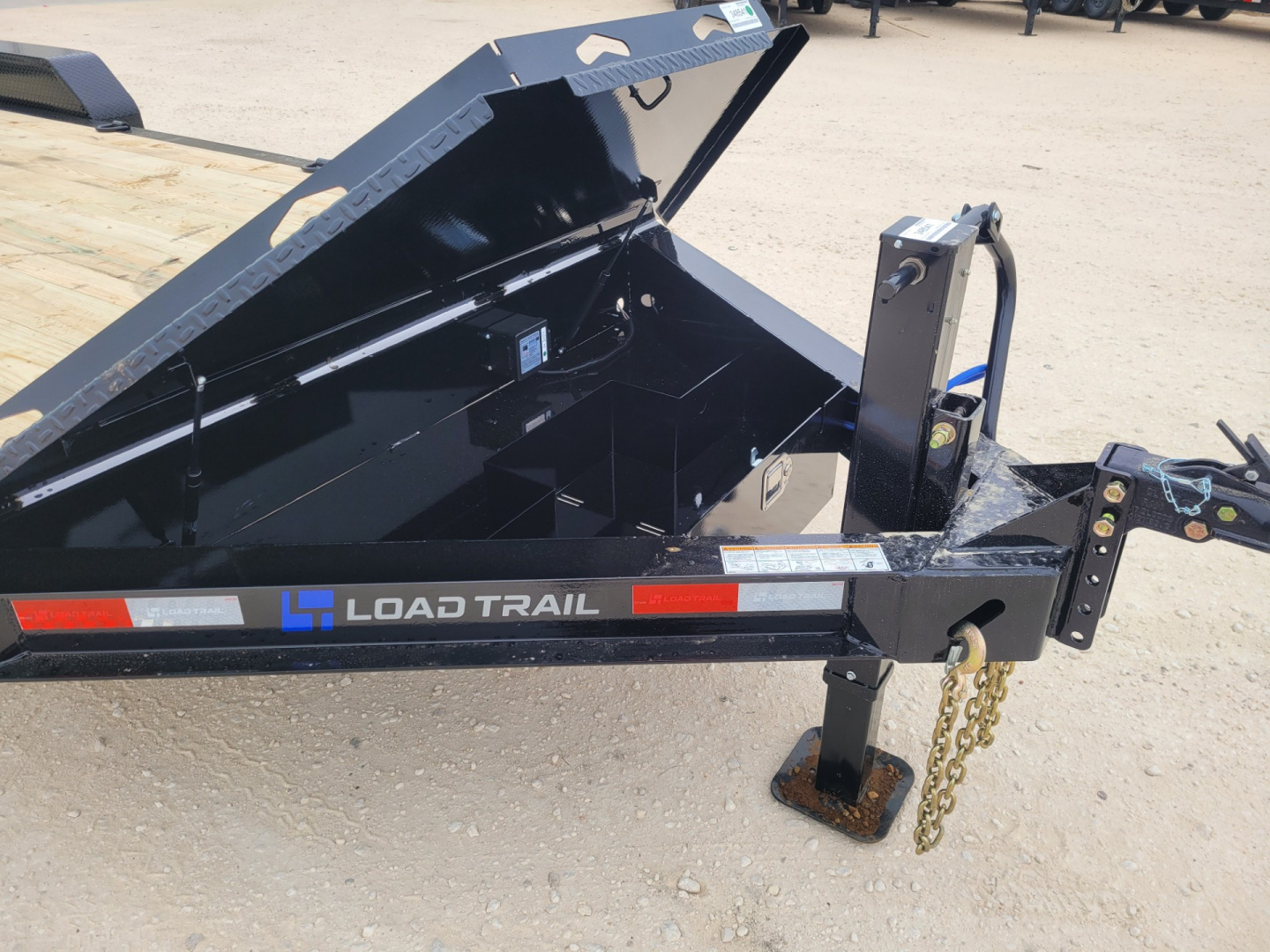 New 2026 Load Trail 14K 20' Skidster w/ Max Ramps and Toolbox Flush