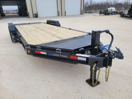 New 2026 Load Trail 14K 20' Skidster w/ Max Ramps and Toolbox Flush