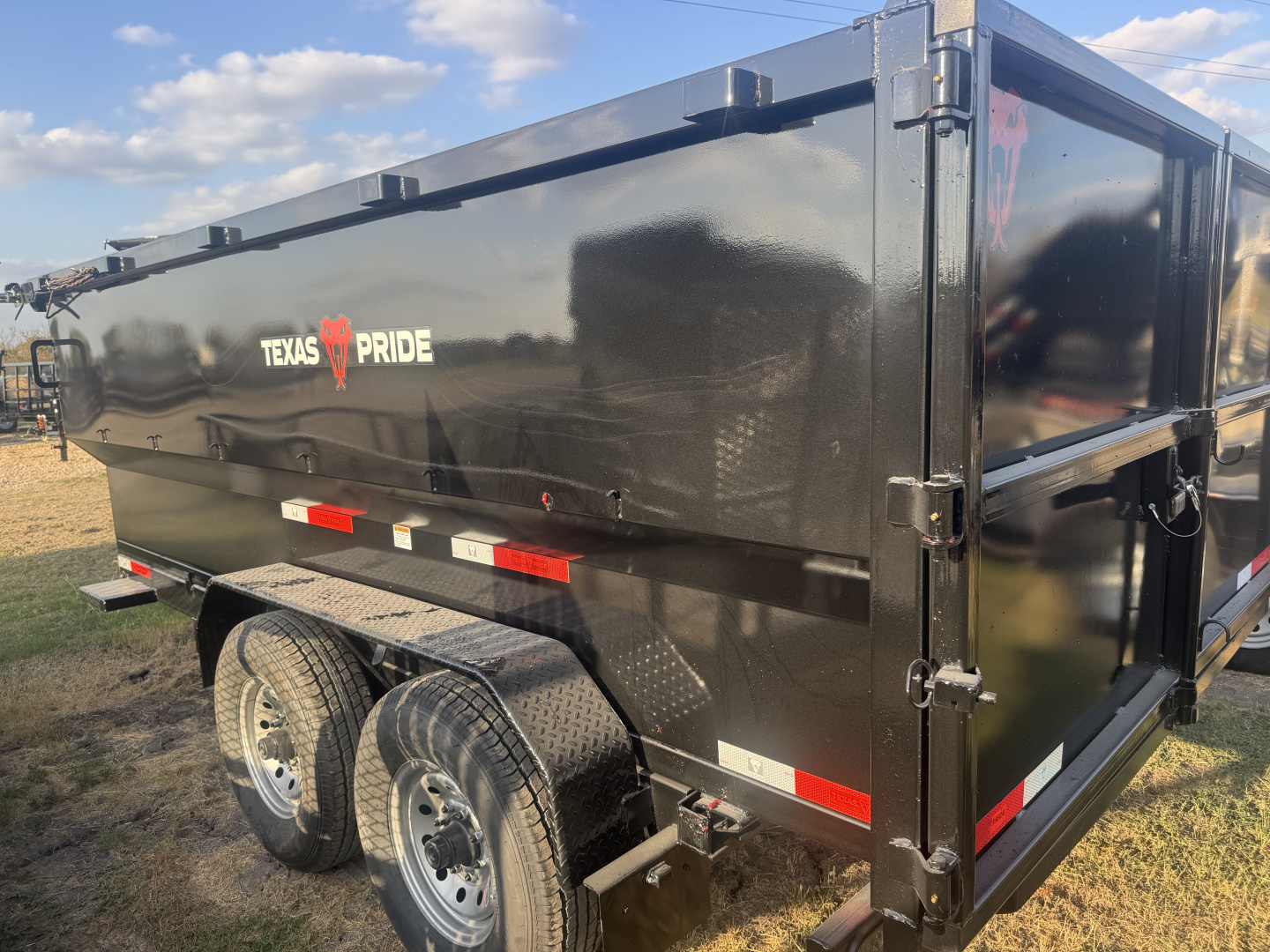 New 2025 Texas Pride Trailers DT714416KBP Dump Trailer