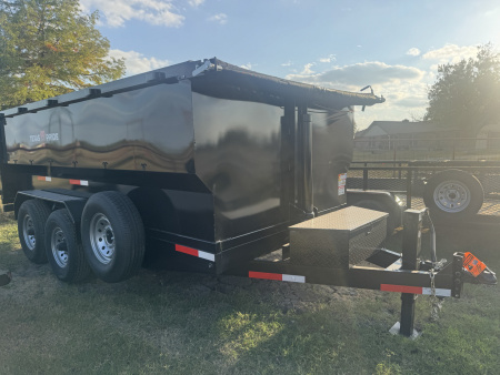 New 2025 Texas Pride Trailers DT714416KBP Dump Trailer