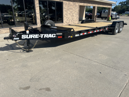 New 2026 Sure-Trac 26ft Tilt Bed Equipment Trailer