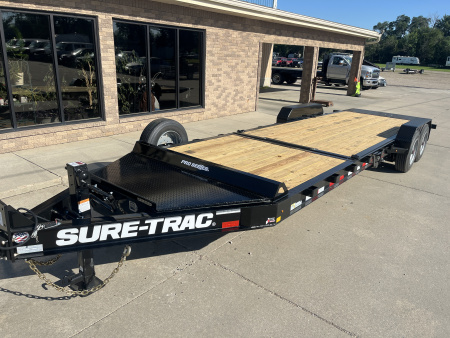 New 2026 Sure-Trac 26ft Tilt Bed Equipment Trailer