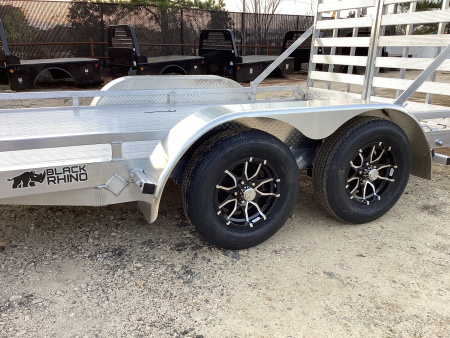 New 2026 Black Rhino LPT8112A Utility Trailer