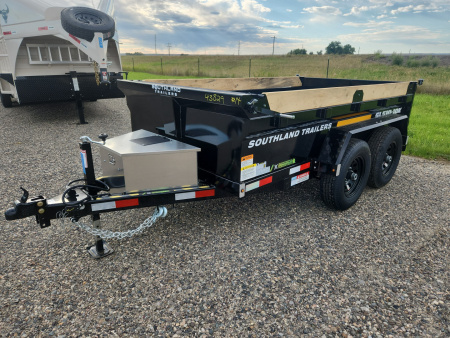 New 2026 Southland Trailers 5 X 10 TA DUMP, 5200# AXLES Dump Trailer