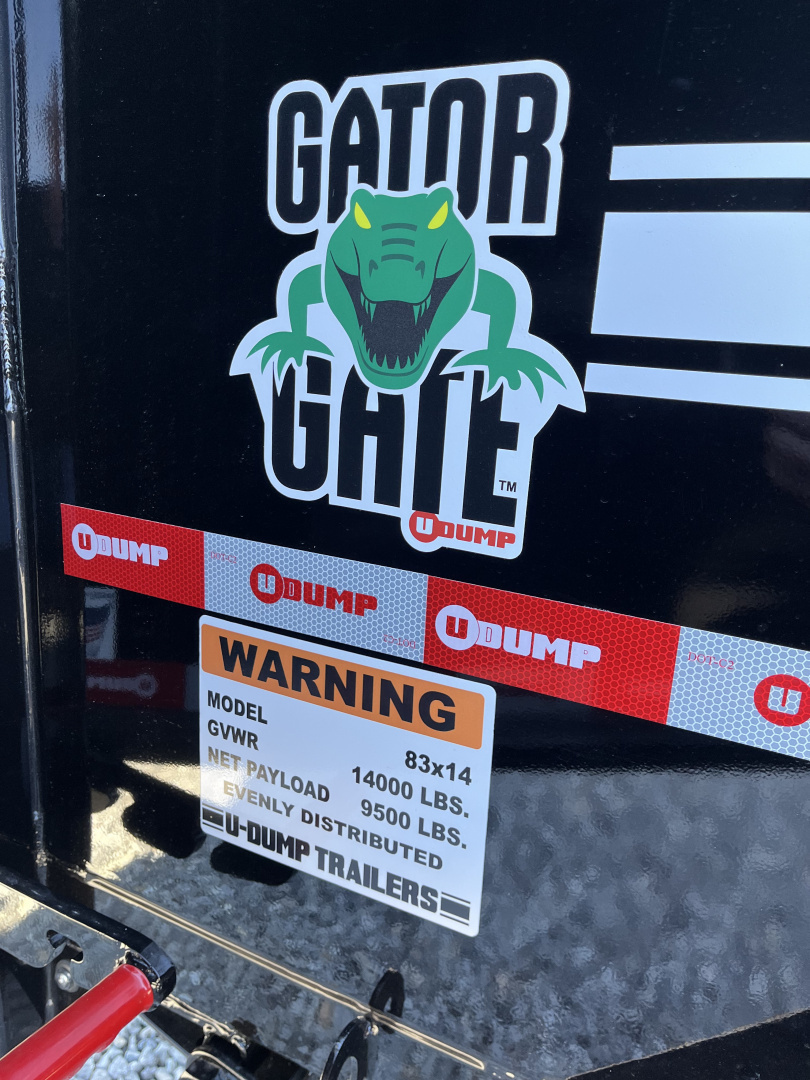 New 2026 U-Dump 7X14 Dump Trailer - HD Pro Series, 48" Sides, 10 Ga Walls, 7 Ga Floor, 14K GVWR