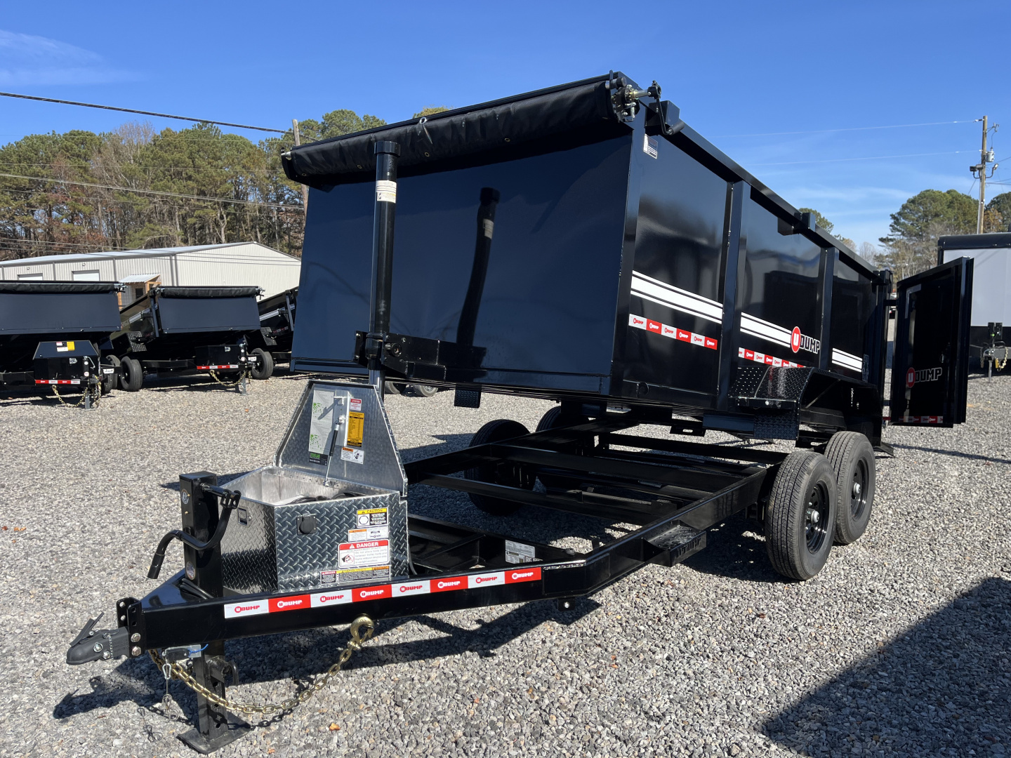 New 2026 U-Dump 7X14 Dump Trailer - HD Pro Series, 48" Sides, 10 Ga Walls, 7 Ga Floor, 14K GVWR