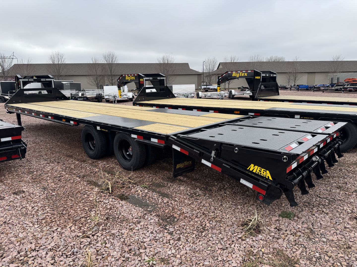New 2026 Big Tex Trailers 22GN 28+5 Flatbed Trailer