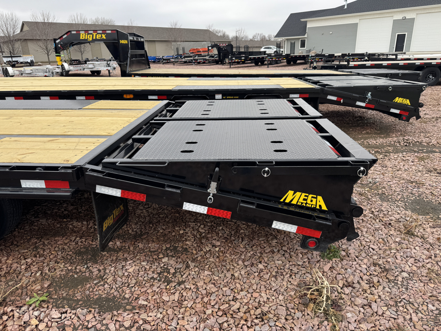 New 2026 Big Tex Trailers 22GN 28+5 Flatbed Trailer