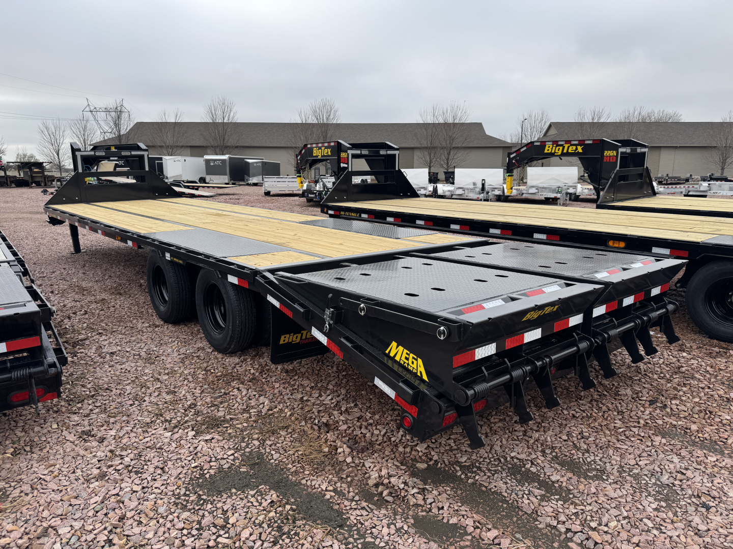 New 2026 Big Tex Trailers 22GN 25+5 Flatbed Trailer