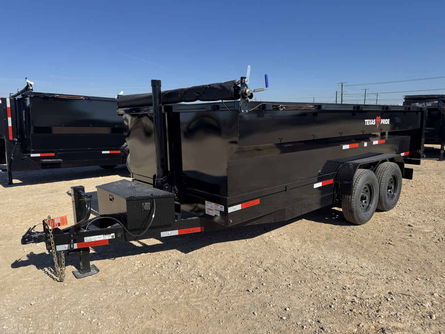 New 2026 Texas Pride Trailers DT716316KBP-2554 Dump Trailer
