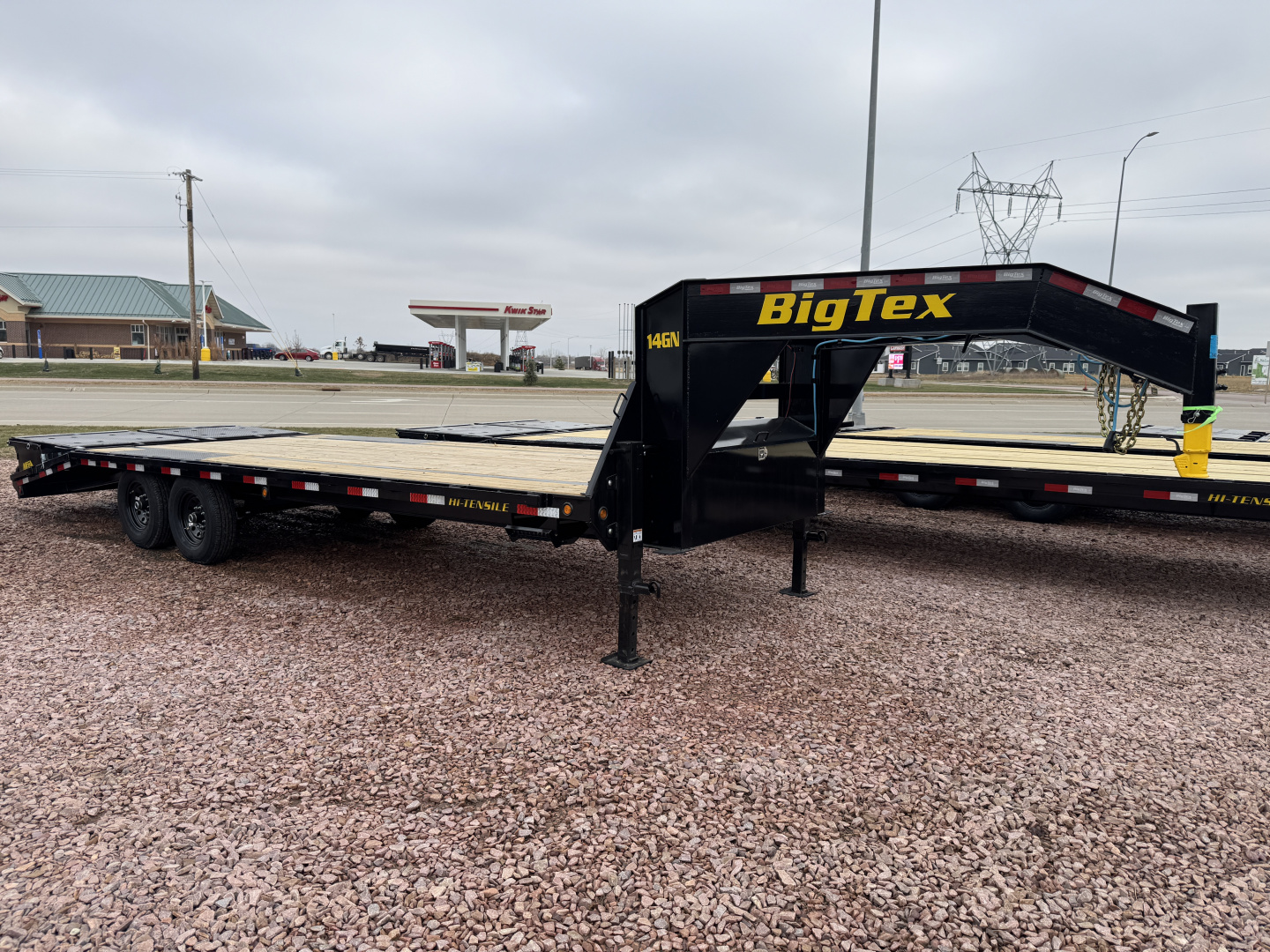 New 2026 Big Tex Trailers 14GN 20+5 Flatbed Trailer