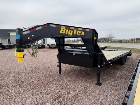 New 2026 Big Tex Trailers 14GN 20+5 Flatbed Trailer