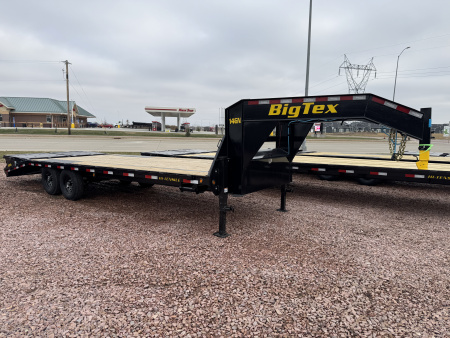 New 2026 Big Tex Trailers 14GN 20+5 Flatbed Trailer