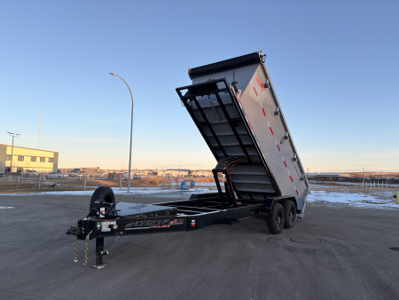 New 2026 Horizon Trailers BIN/TRAILER COMBO!! 83''X16' BP ROLL OFF TRAILER SYSTEM W/4' BIN 14000 GVWR Dump Trailer