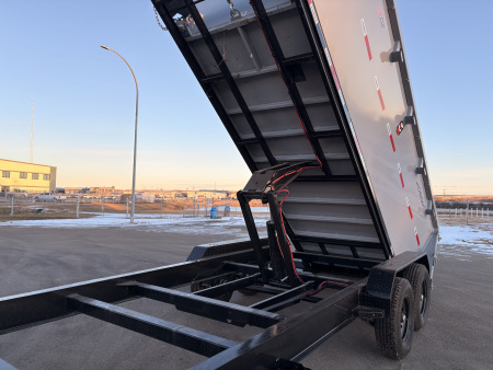 New 2026 Horizon Trailers BIN/TRAILER COMBO!! 83''X16' BP ROLL OFF TRAILER SYSTEM W/4' BIN 14000 GVWR Dump Trailer