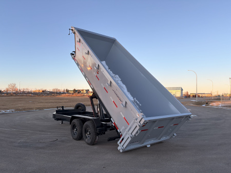 New 2026 Horizon Trailers BIN/TRAILER COMBO!! 83''X16' BP ROLL OFF TRAILER SYSTEM W/4' BIN 14000 GVWR Dump Trailer
