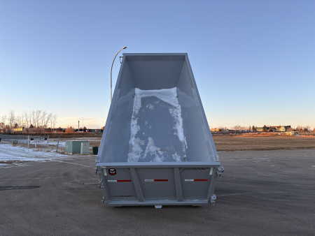 New 2026 Horizon Trailers BIN/TRAILER COMBO!! 83''X16' BP ROLL OFF TRAILER SYSTEM W/4' BIN 14000 GVWR Dump Trailer