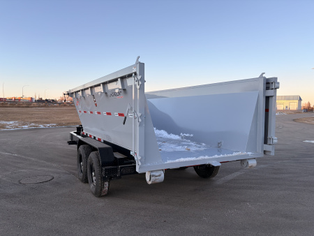 New 2026 Horizon Trailers BIN/TRAILER COMBO!! 83''X16' BP ROLL OFF TRAILER SYSTEM W/4' BIN 14000 GVWR Dump Trailer