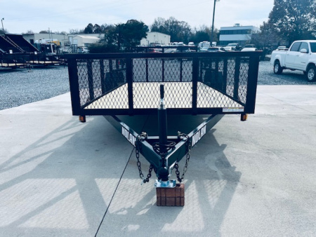 New 2026 Nolan 6X14 Landscape Utility Trailer w/2ft Mesh 3K