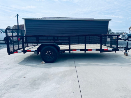 New 2026 Nolan 6X14 Landscape Utility Trailer w/2ft Mesh 3K