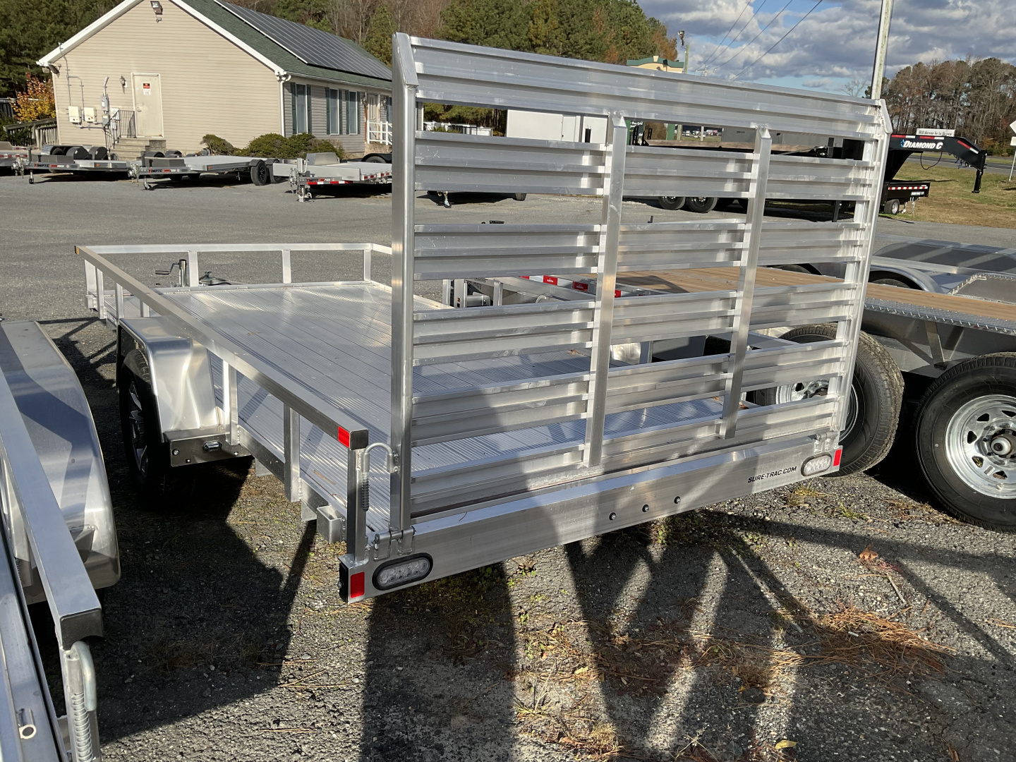 New 2025 Sure-Trac 23127 7x14 Utility Trailer
