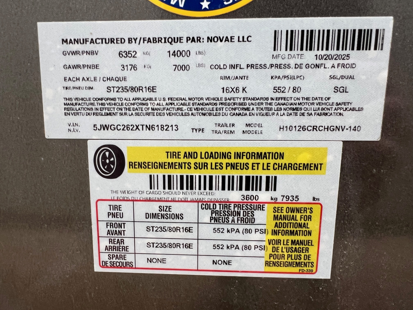 New 2026 H&H Trailers 26 Gooseneck Cargo / Enclosed Trailer