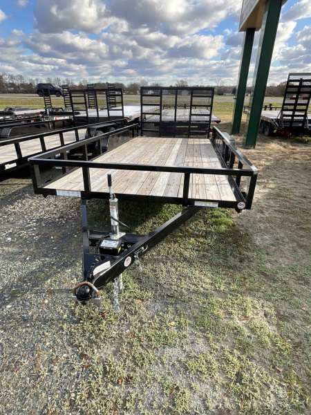 New 2025 Sure-Trac 23478 7x16 Utility Trailer