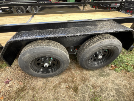 New 2026 Sure-Trac 23903 ladder 7x22 Utility Trailer