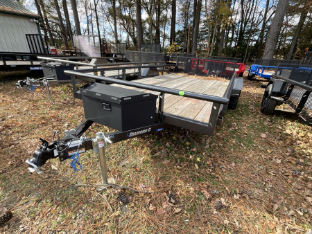 New 2026 Diamond C Trailers 23675 gray 83” x 14’ PSA Utility Trailer