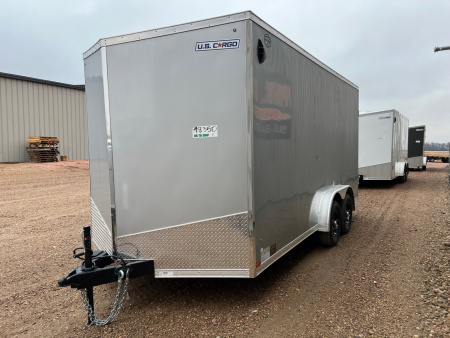 New 2026 US CARGO 7.5 x 16 UTV Enclosed Trailer Cargo / Enclosed Trailer