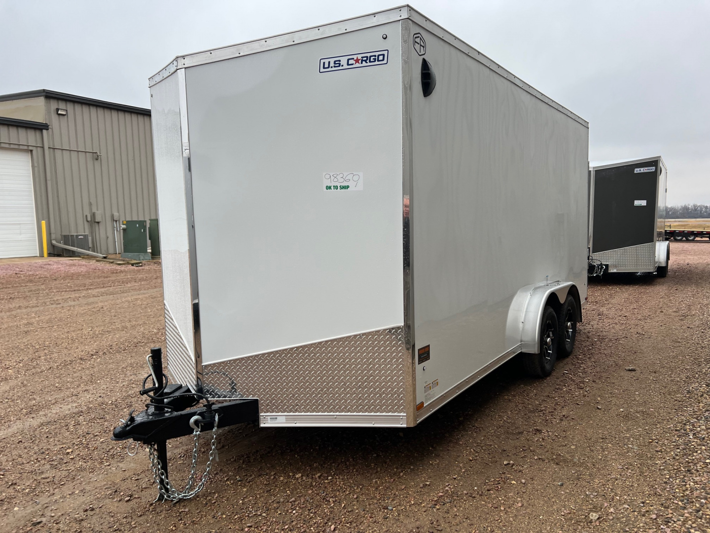 New 2026 US CARGO 7.5 x 16 UTV Enclosed Trailer Cargo / Enclosed Trailer