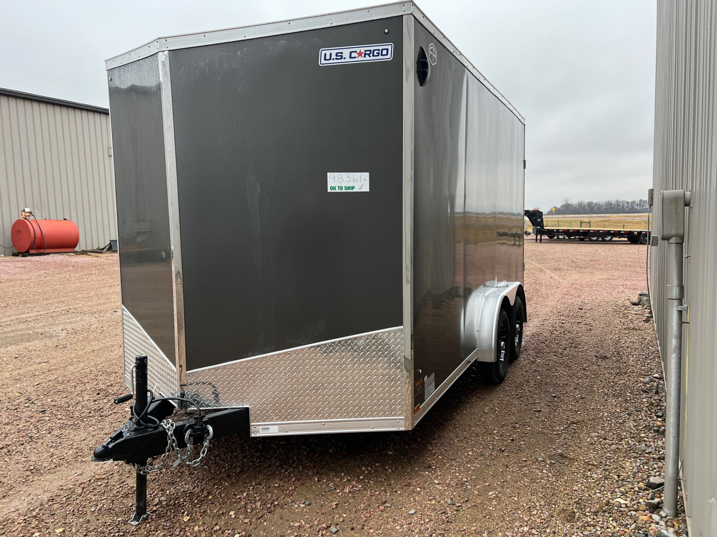 New 2026 US Cargo 7.5 x 14 UTV Enclosed Trailer Cargo / Enclosed Trailer
