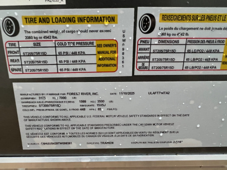 New 2026 US Cargo 7.5 x 14 UTV Enclosed Trailer Cargo / Enclosed Trailer