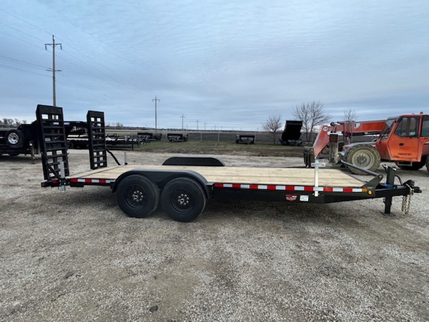 New 2026 Canada Trailers 20FT Equipment Trailer 2-8k axles