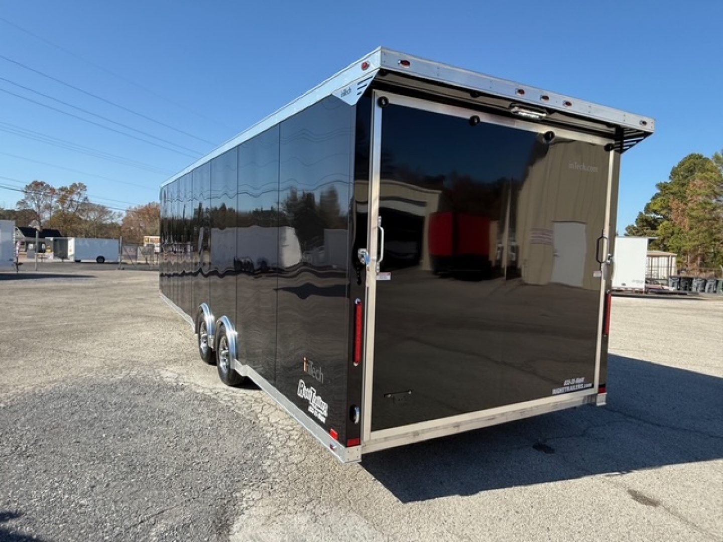 New 2026 INTECH 8.5X28 RACE TRAILER