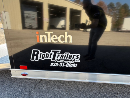 New 2026 INTECH 8.5X28 RACE TRAILER