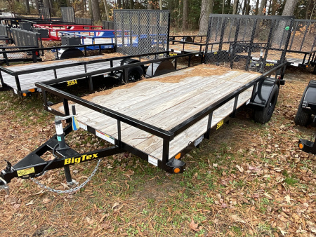 New 2026 Big Tex Trailers 23611 77x14 Utility Trailer
