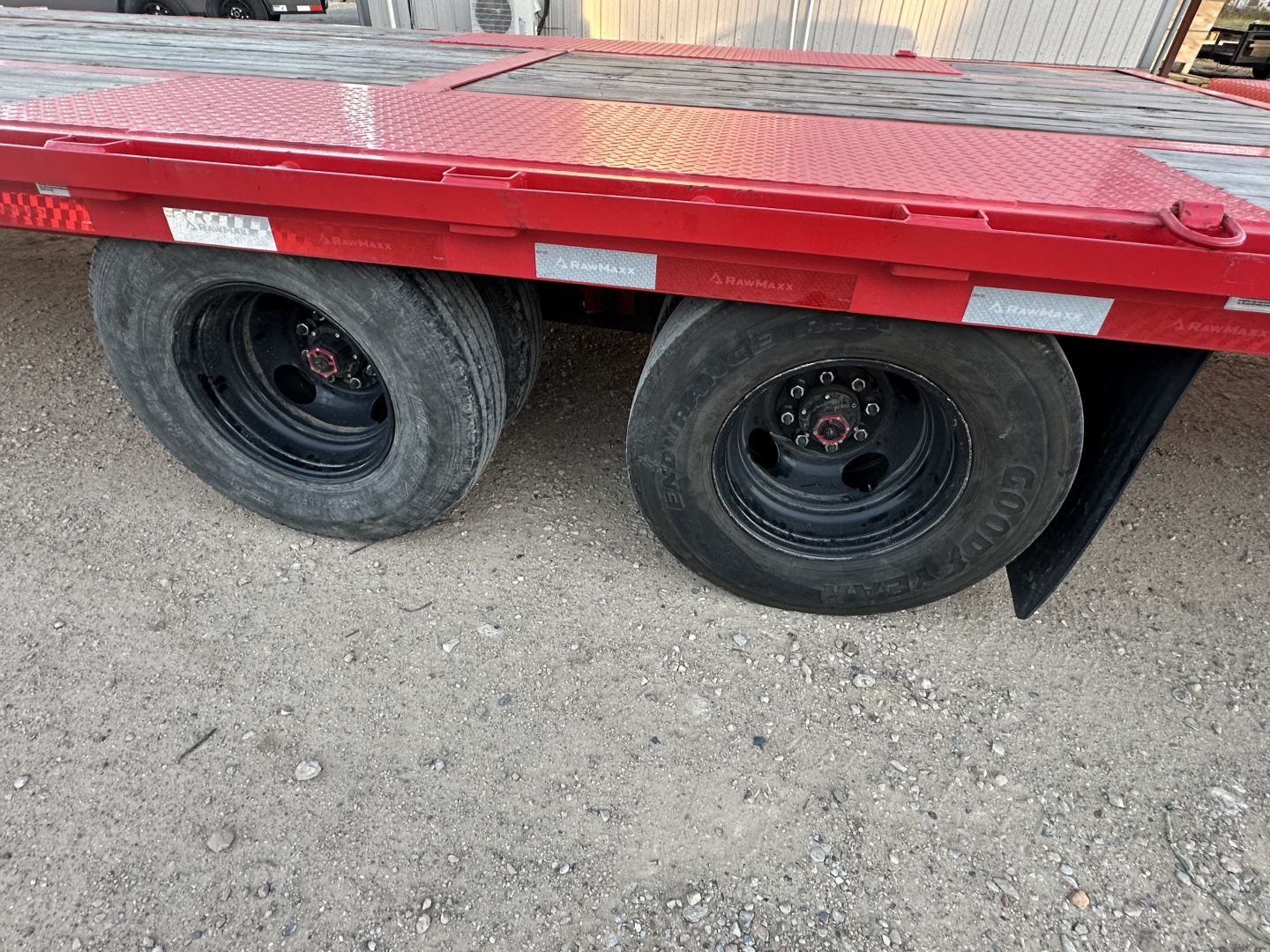 Used 2025 RawMaxx 27 + 5 GN Trailer Deckover Trailer
