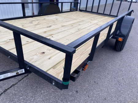 New 2024 Carry-On 6 X 12 FT UTILITY TRAILER WITH TUBE TOP RAIL