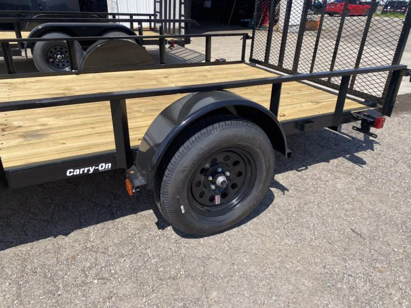 New 2024 Carry-On 6 X 12 FT UTILITY WITH TUBE TOP RAIL