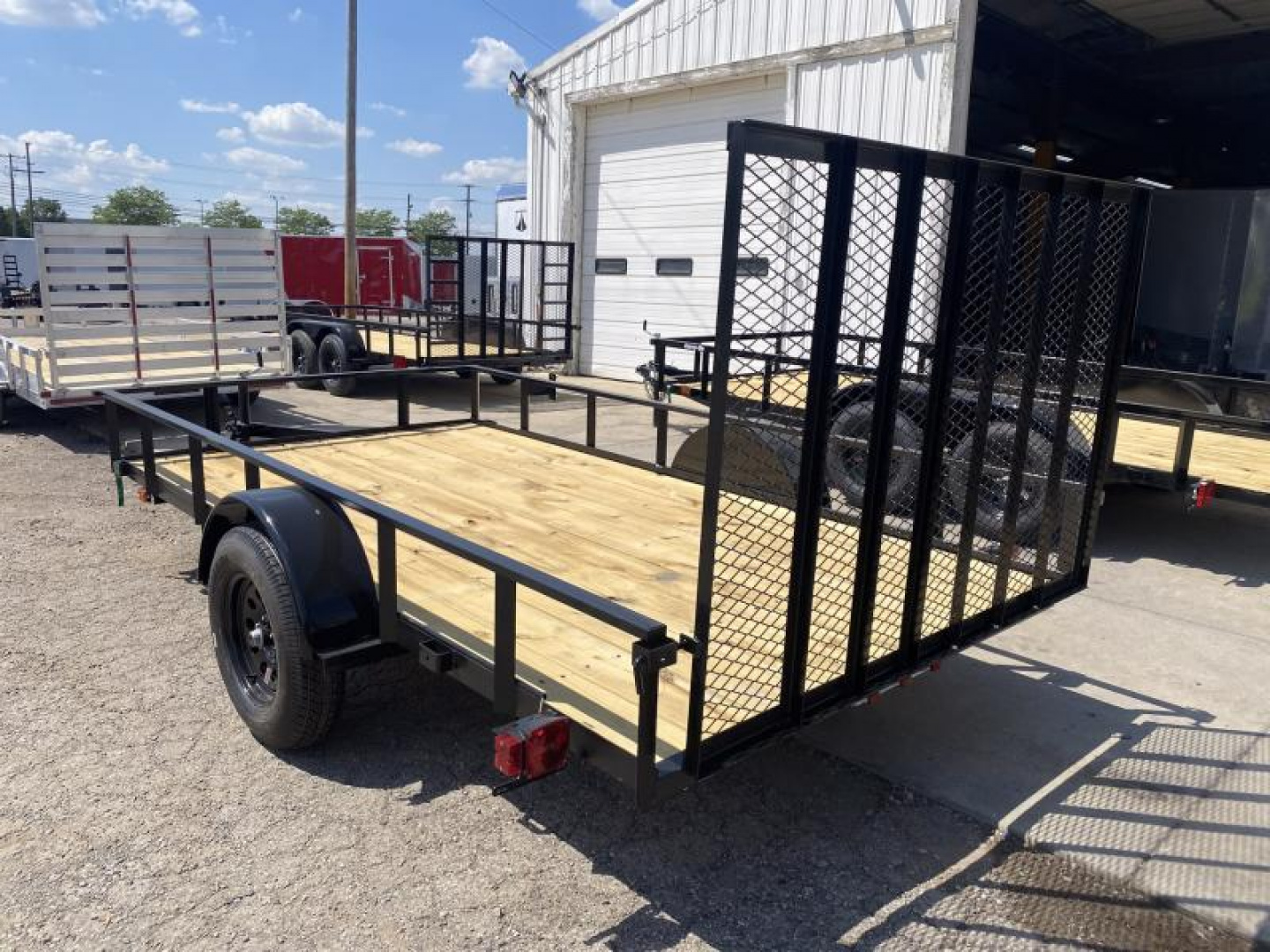 New 2024 Carry-On 6 X 12 FT UTILITY WITH TUBE TOP RAIL