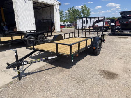 New 2024 Carry-On 6 X 12 FT UTILITY WITH TUBE TOP RAIL